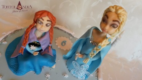  Frozen - Anna a Elza - detail I.
