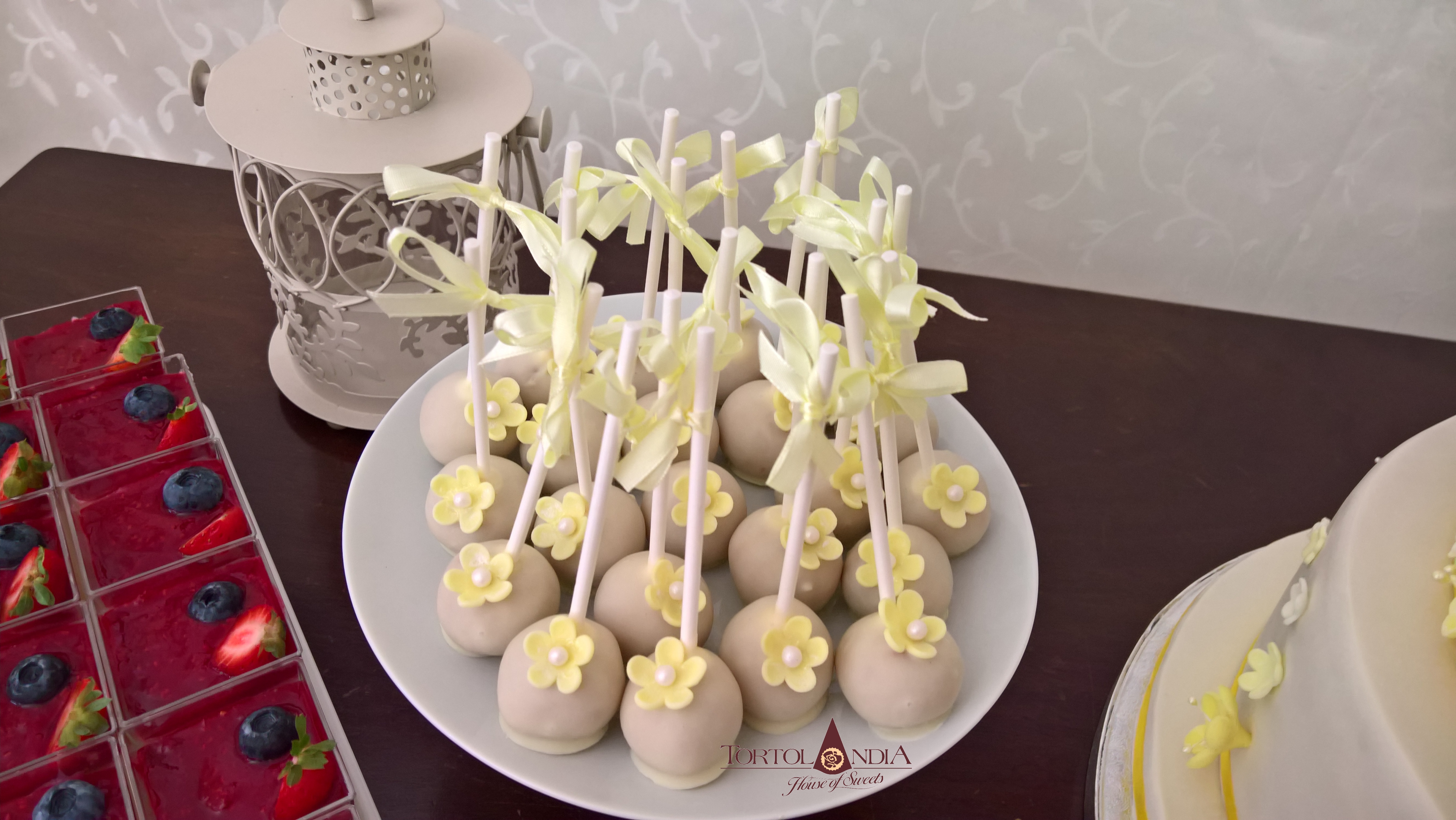 cake pops biela čokoláda